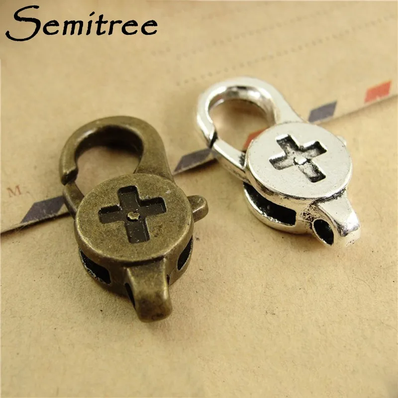 10Pcs/Lot Vintage Cross Lobster Clasps Hook for DIY Necklace Bracelet Jewelry Making Handmade Crafts Accessories Supplies
10Pcs/Lot Vintage Cross Lobster Clasps Hook for DIY Necklace Bracelet Jewelry Making Handmade Crafts Accessories Supplies