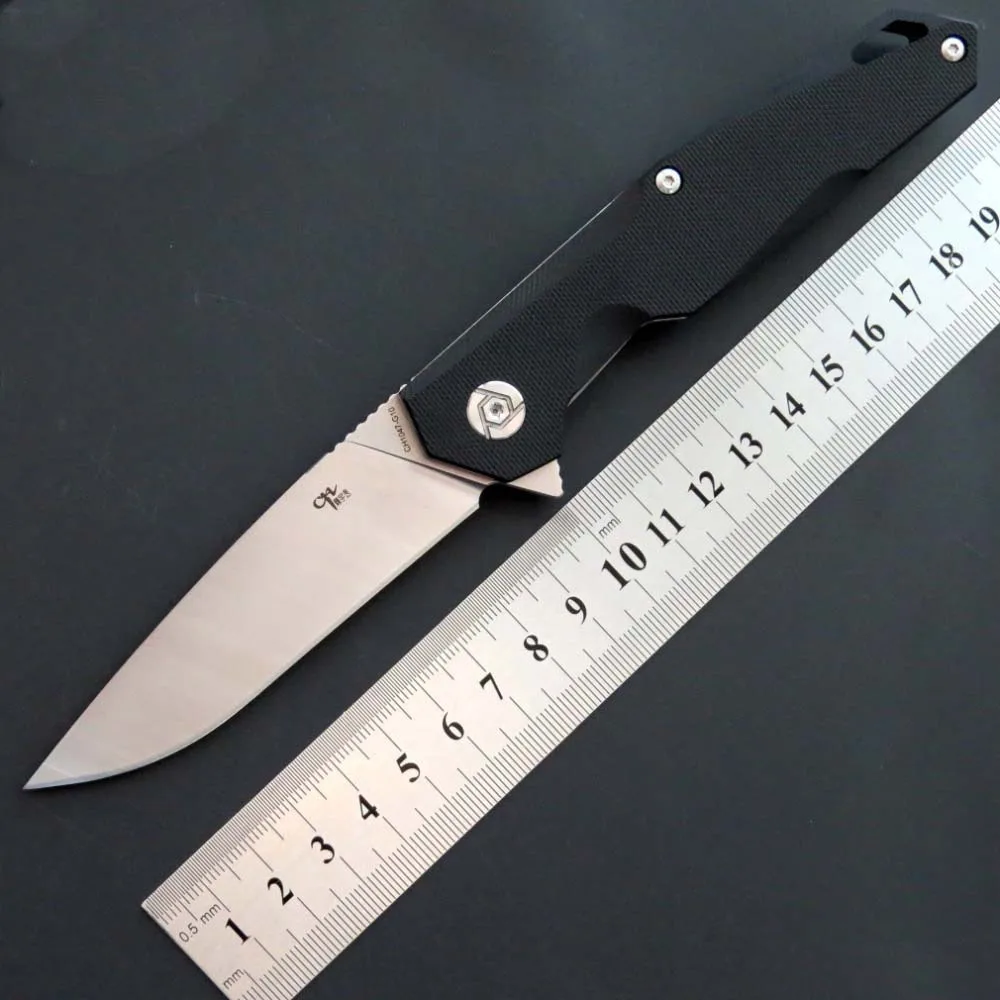High quality CH1047 folding knife D2 blade G10 handle outdoor camping knives Hunting Survival Tactical knife CNC utility tools
High quality CH1047 folding knife D2 blade G10 handle outdoor camping knives Hunting Survival Tactical knife CNC utility tools