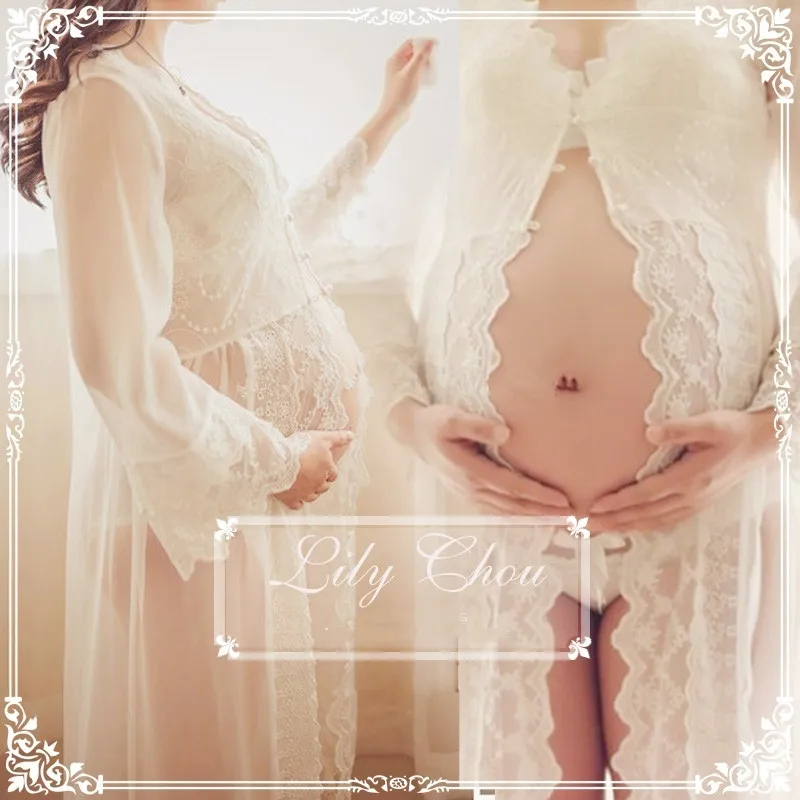 Royal Style White Maternity Lace Dress Pregnant Photography Props Fancy Pregnancy maternity photo shoot long dress Nightdress
Royal Style White Maternity Lace Dress Pregnant Photography Props Fancy Pregnancy maternity photo shoot long dress Nightdress