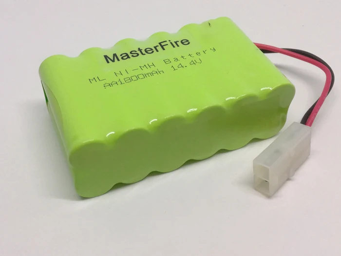 2PCS/LOT New MasterFire 14.4V AA 1800mAh NI-MH battery rechargeable NiMH battery batteries pack with plug
2PCS/LOT New MasterFire 14.4V AA 1800mAh NI-MH battery rechargeable NiMH battery batteries pack with plug