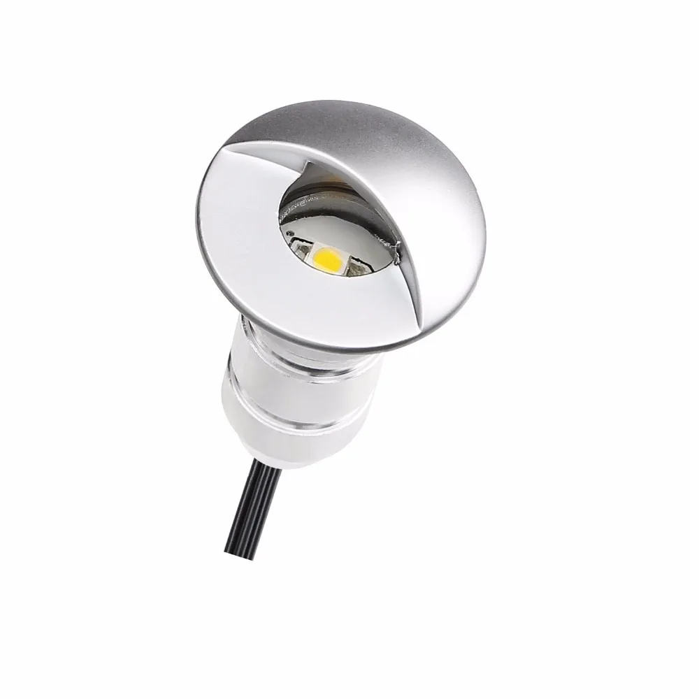 26mm 0.6W LED Stair Lamps IP65 Garden Post Path Waterproof Lighting Outdoor Deck Plinth Lamp F101 |
