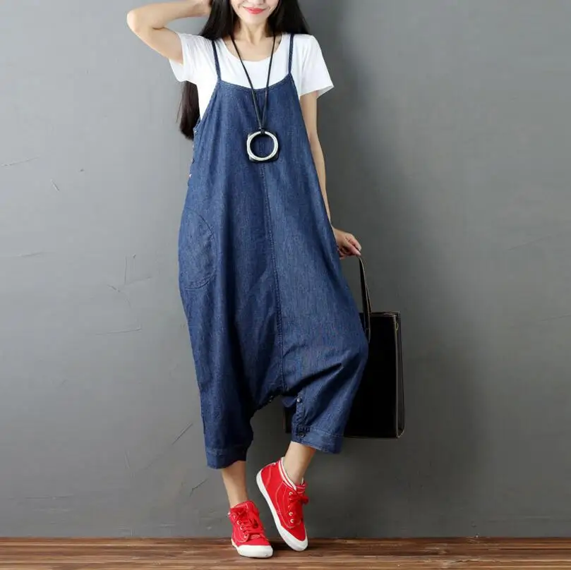 Autumn New Korean Denim rompers womens jumpsuit Ladies Overalls Loose Casual jeans Ladies Female Casual Pants p515
Autumn New Korean Denim rompers womens jumpsuit Ladies Overalls Loose Casual jeans Ladies Female Casual Pants p515
