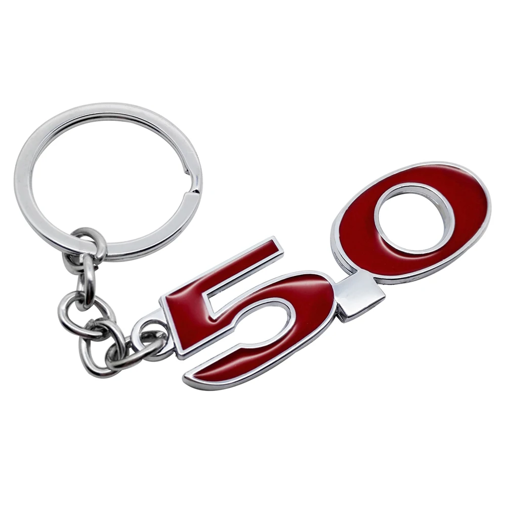 Car Styling Keychain Metal 5.0 Logo Key Ring Auto Red Black Key Ring Pendant Holder for Mustang V8 Range Rover Audi A6L Jaguar
Car Styling Keychain Metal 5.0 Logo Key Ring Auto Red Black Key Ring Pendant Holder for Mustang V8 Range Rover Audi A6L Jaguar