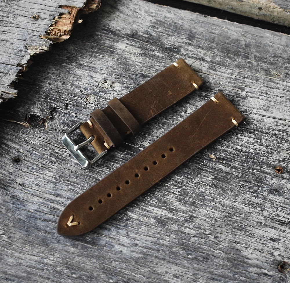 Onthelevel handmade leather watch replacement wristband 18mm/20mm/22mm/24mm retro wristband bracelet with white stitching new
Onthelevel handmade leather watch replacement wristband 18mm/20mm/22mm/24mm retro wristband bracelet with white stitching new