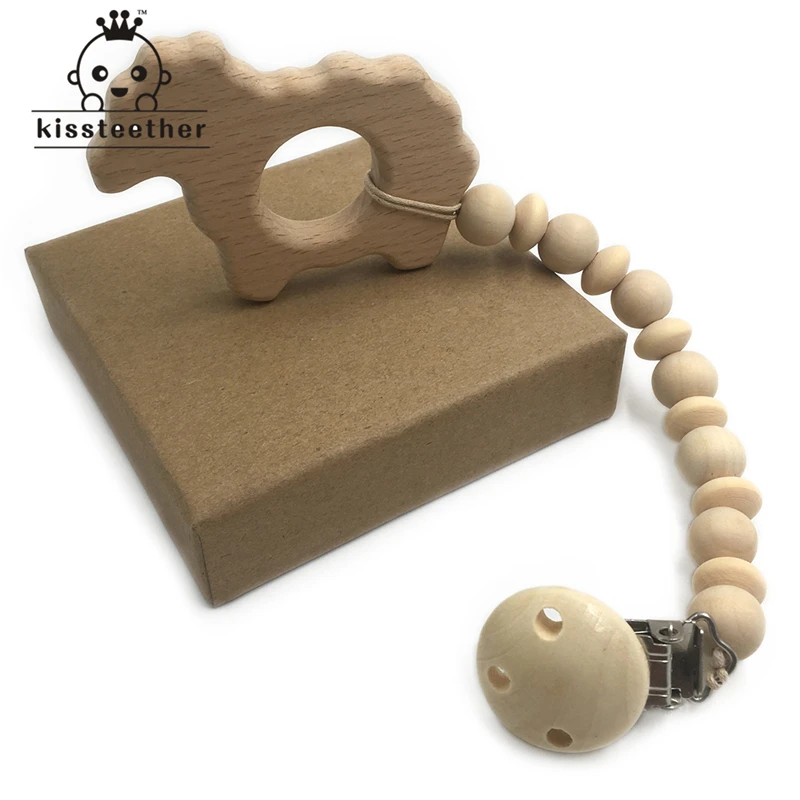 Wood Teether Animal Soothie Clip Beads Teether Baby Teething Toy Pacifier Clip Baby Holder Natural Infant Chew Teether
Wood Teether Animal Soothie Clip Beads Teether Baby Teething Toy Pacifier Clip Baby Holder Natural Infant Chew Teether