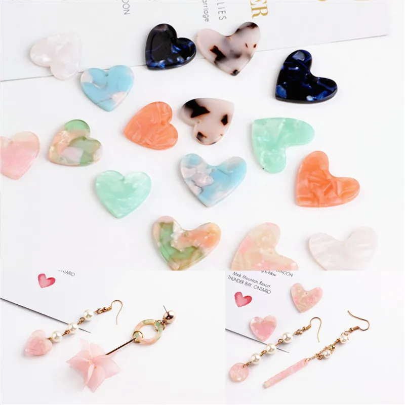 10pcs Creative simple resin Pink Acetic acid Fresh Tender color heart pendants Earrings Drop circle charm Ear Studs tag DIY
10pcs Creative simple resin Pink Acetic acid Fresh Tender color heart pendants Earrings Drop circle charm Ear Studs tag DIY