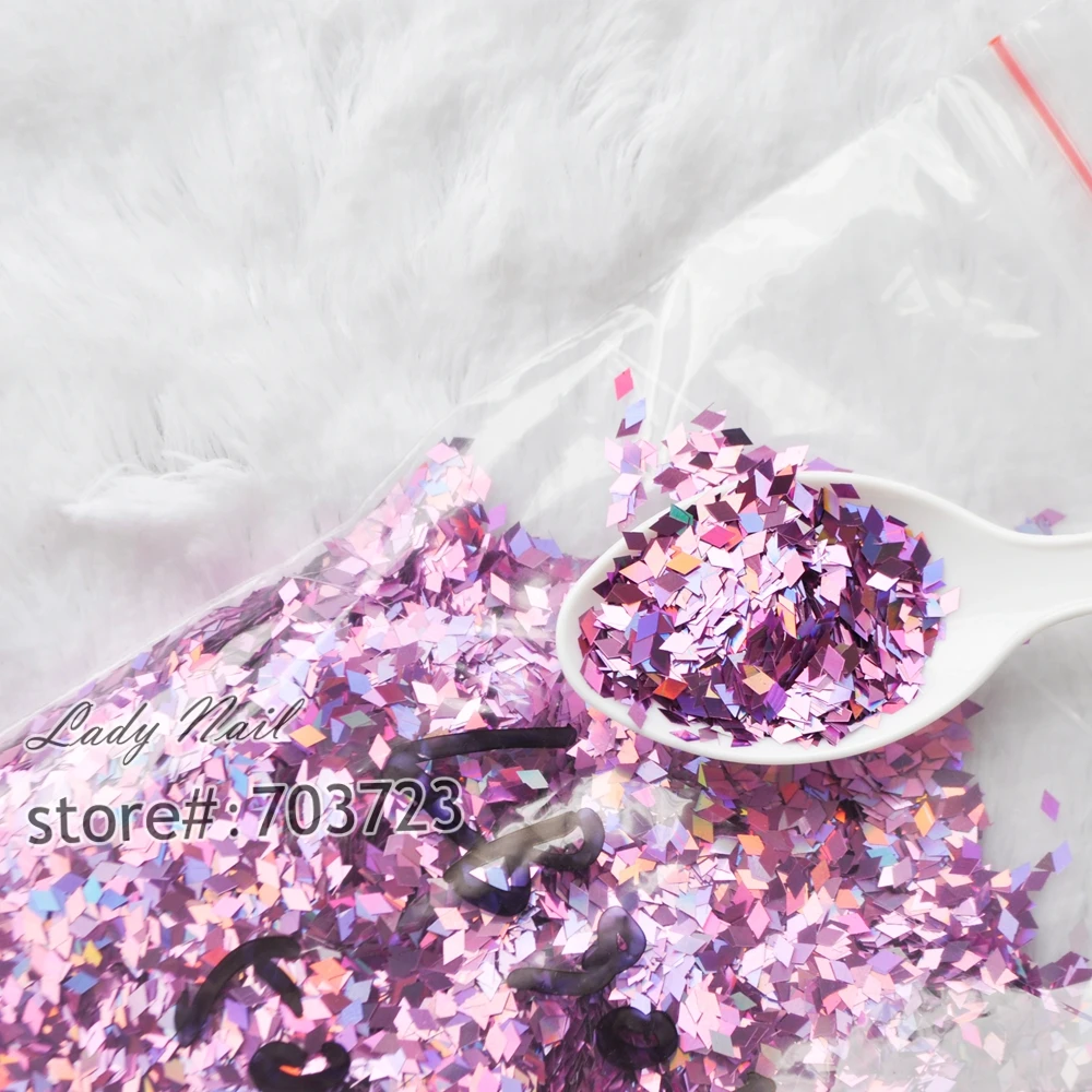 50g /bag Paillette Laser Dark Pink 2mm Rhombus Sheet Sparkling Nail Art Decoration Manicure Glitter Nails Art Tools LB901-50g
50g /bag Paillette Laser Dark Pink 2mm Rhombus Sheet Sparkling Nail Art Decoration Manicure Glitter Nails Art Tools LB901-50g