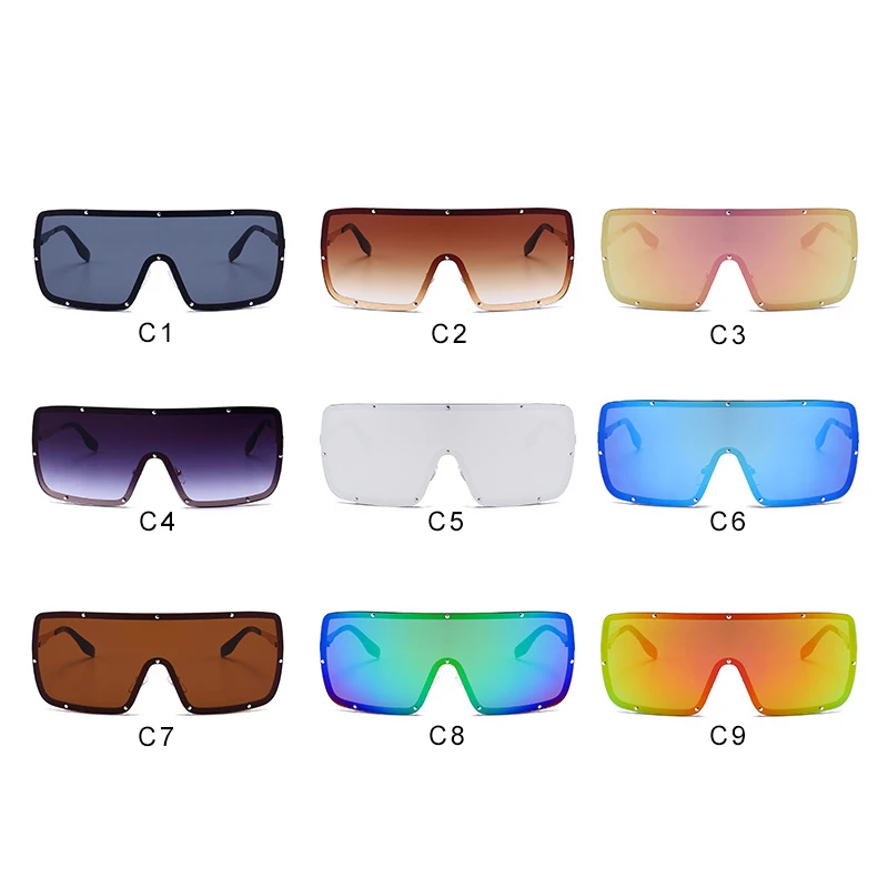HOT Designer Big Frame Rivet Mirror Sun Glasses Sexy Oversized women Polarized Sunglasses women glasses Men Windproof spectacles
HOT Designer Big Frame Rivet Mirror Sun Glasses Sexy Oversized women Polarized Sunglasses women glasses Men Windproof spectacles