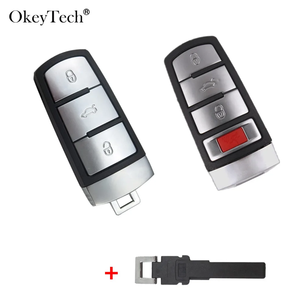 Корпус смарт-ключа Okeytech для автомобиля, 3/4 кнопок, для Volkswagen Magotan Passat CC
Корпус смарт-ключа Okeytech для автомобиля, 3/4 кнопок, для Volkswagen Magotan Passat CC