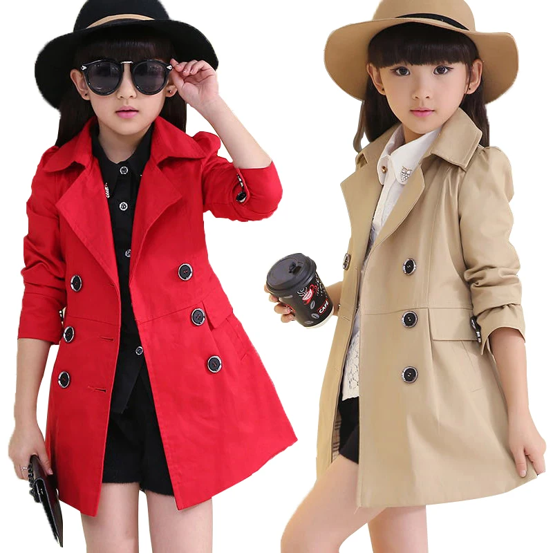 3-12Y Long 2018 Spring Autumn Girls Windbreaker Coat Outwear Double-breasted Children Girls Jacket and Coats Kids Trench Coats
3-12Y Long 2018 Spring Autumn Girls Windbreaker Coat Outwear Double-breasted Children Girls Jacket and Coats Kids Trench Coats