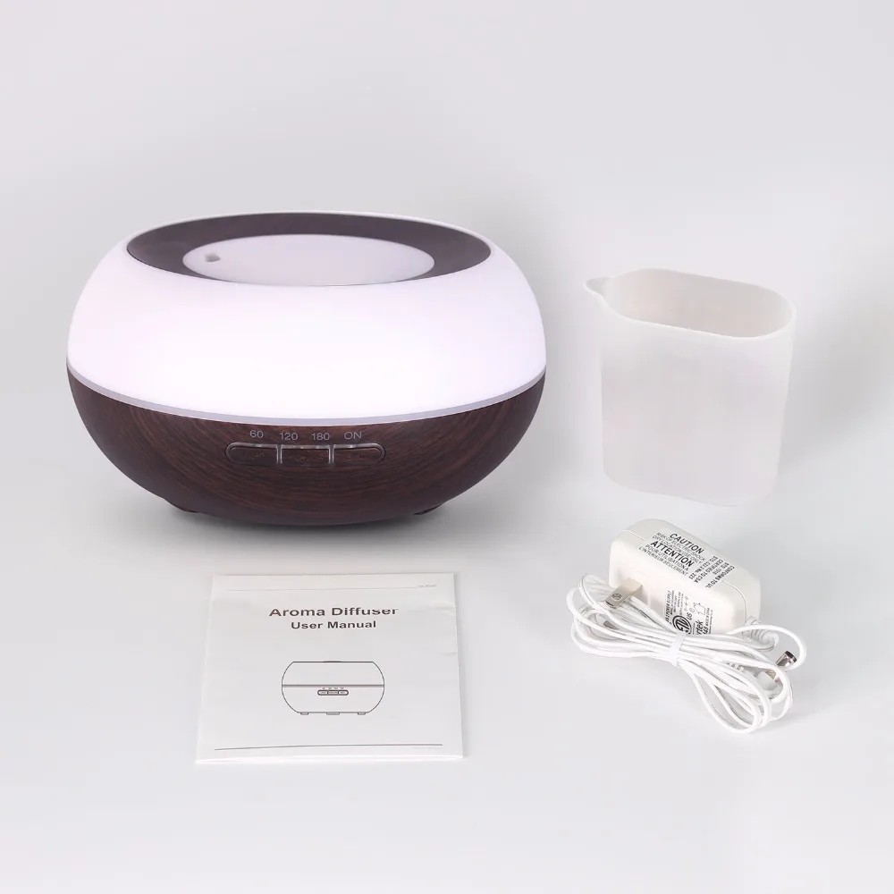 300ML Aroma Diffuser with Colorful LED Night Light Wood Grain Ultrasonic Air Humidifier Essential Oil Aromatherapy Mist Maker
300ML Aroma Diffuser with Colorful LED Night Light Wood Grain Ultrasonic Air Humidifier Essential Oil Aromatherapy Mist Maker