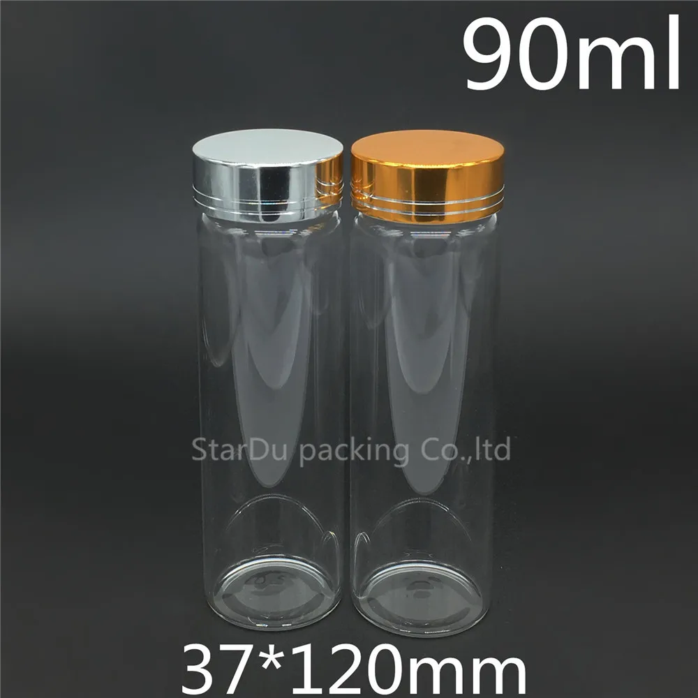 100pcs 37*120mm 90ml High-quality Screw Neck Glass Bottle For Vinegar Or alcohol,carft/storage Candy Bottles
100pcs 37*120mm 90ml High-quality Screw Neck Glass Bottle For Vinegar Or alcohol,carft/storage Candy Bottles