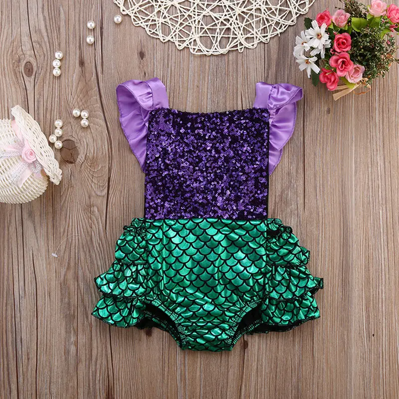 Novelty Summer Casual Girl Clothes AU Kids Baby Girls Sequins Jumpsuit Mermaid Outfits Sunsuit Clothing
Novelty Summer Casual Girl Clothes AU Kids Baby Girls Sequins Jumpsuit Mermaid Outfits Sunsuit Clothing