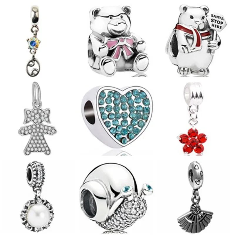 New Arrival Crystal Snails Bear Crown Simulated Pearl Heart Fish Fit Original Pandora Charms Beads for Women DIY Jewelry
New Arrival Crystal Snails Bear Crown Simulated Pearl Heart Fish Fit Original Pandora Charms Beads for Women DIY Jewelry