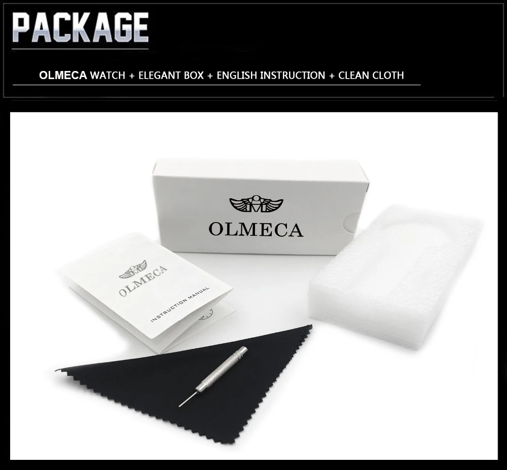 OLMECA Watch Women And Men Watch Top Brand Luxury Famous Dress Fashion Watches Unisex Ultra Thin Wristwatch Relojes Para Hombre
OLMECA Watch Women And Men Watch Top Brand Luxury Famous Dress Fashion Watches Unisex Ultra Thin Wristwatch Relojes Para Hombre