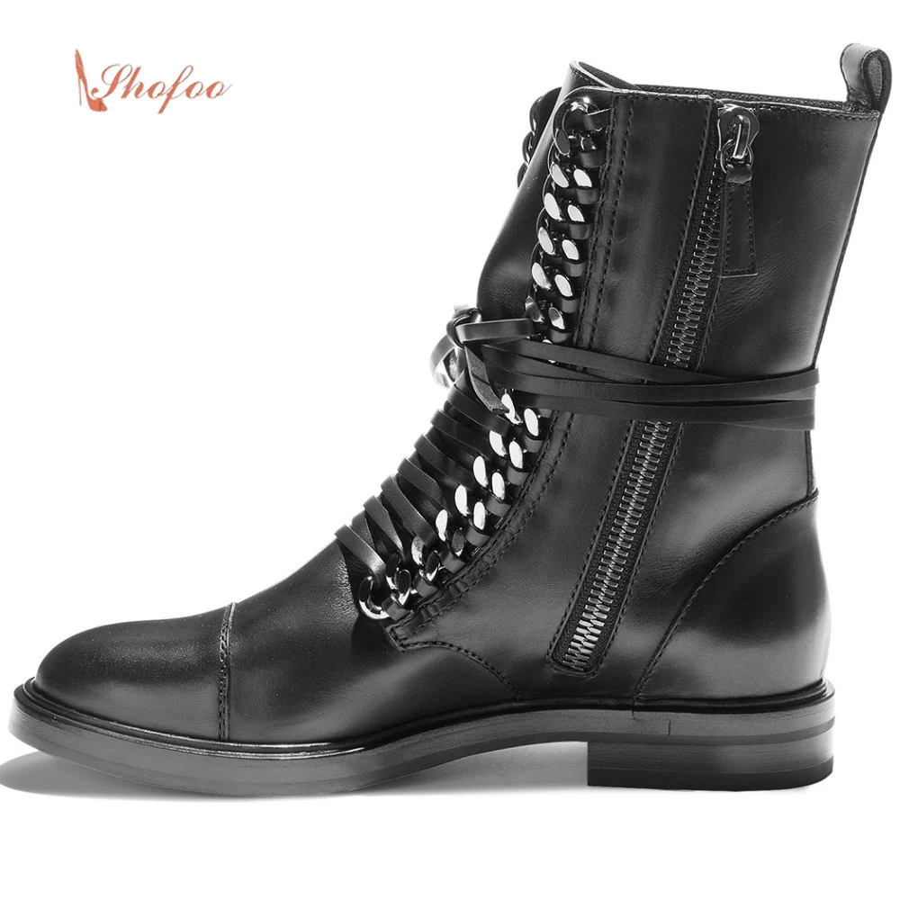 Shofoo High Quality Women Fashion 2021 Mid-calf Boots Black Low Heels Shoes Dress&Party&Office , Big Size 4-16.
Shofoo High Quality Women Fashion 2021 Mid-calf Boots Black Low Heels Shoes Dress&Party&Office , Big Size 4-16.