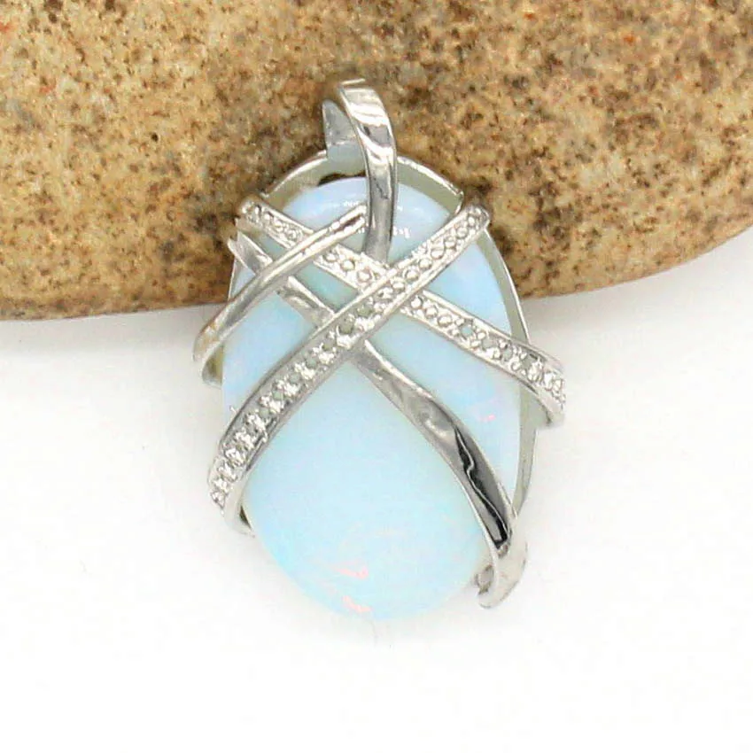 Trendy-beads Opalite Opal Silver Plated Wire Wrap Guardian Oval Shape Pendant Ethnic Jewelry
Trendy-beads Opalite Opal Silver Plated Wire Wrap Guardian Oval Shape Pendant Ethnic Jewelry