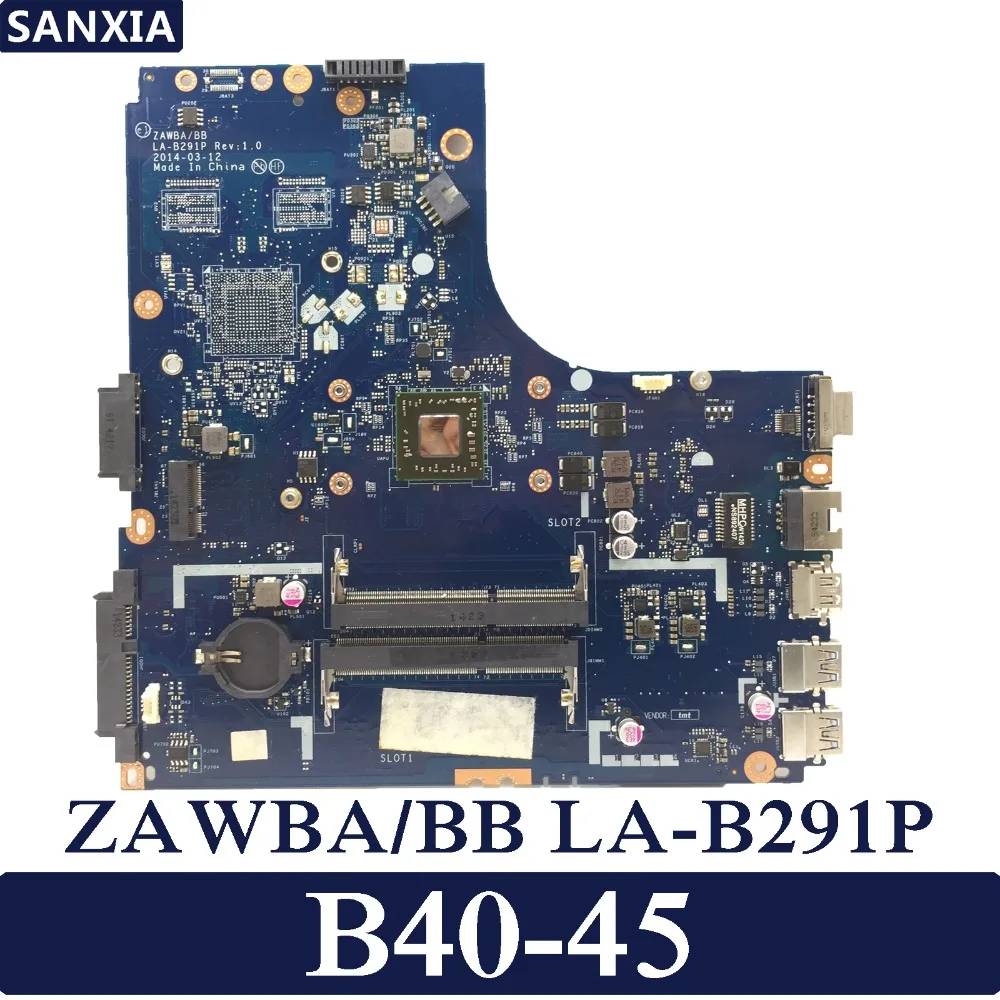 Материнская плата KEFU LA-B291P для ноутбука Lenovo B40-45 Test оригинальная материнская плата
Материнская плата KEFU LA-B291P для ноутбука Lenovo B40-45 Test оригинальная материнская плата