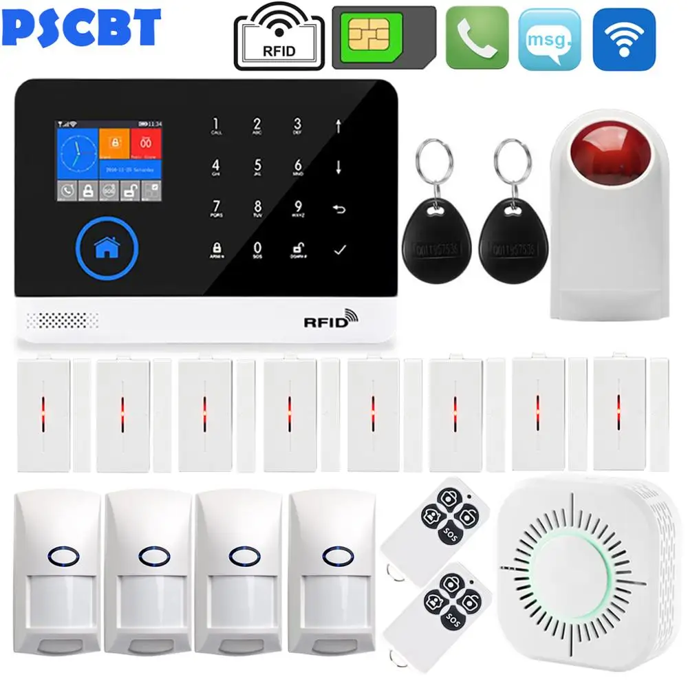 PSCBT WI-FI GSM сигнализации охранной сигнализации Системы Приложение IOS Android Управление для жилого дома гвардии охранной сигнализации французск...
PSCBT WI-FI GSM сигнализации охранной сигнализации Системы Приложение IOS Android Управление для жилого дома гвардии охранной сигнализации французск...