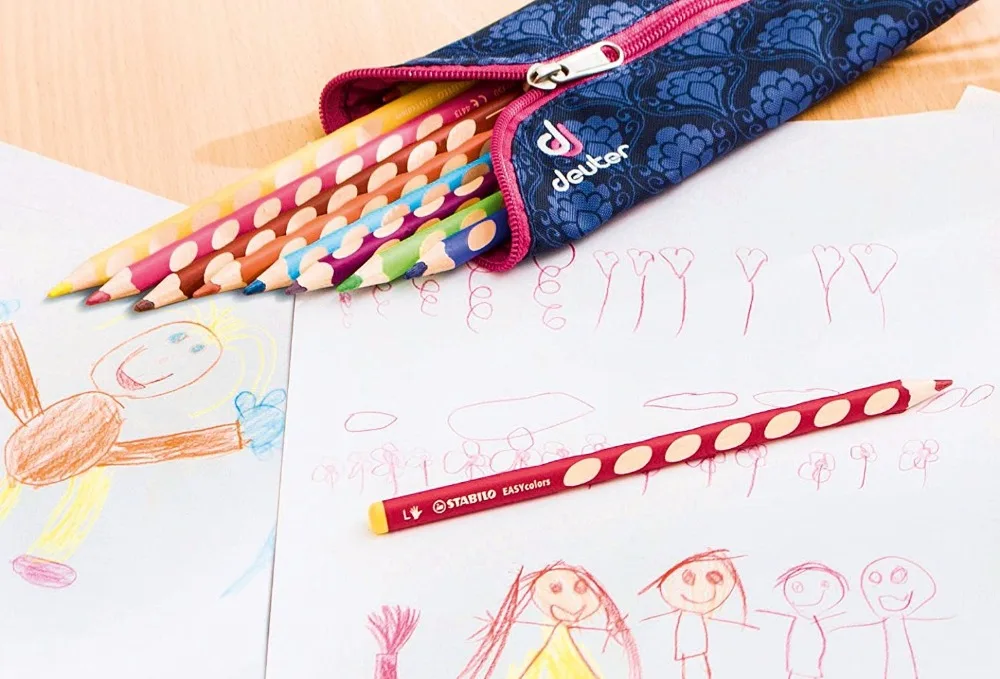 STABILO EASYcolours Ergonomic Coloring Pencil for Right/Left Handed Assorted 12 Colors Wallet
STABILO EASYcolours Ergonomic Coloring Pencil for Right/Left Handed Assorted 12 Colors Wallet