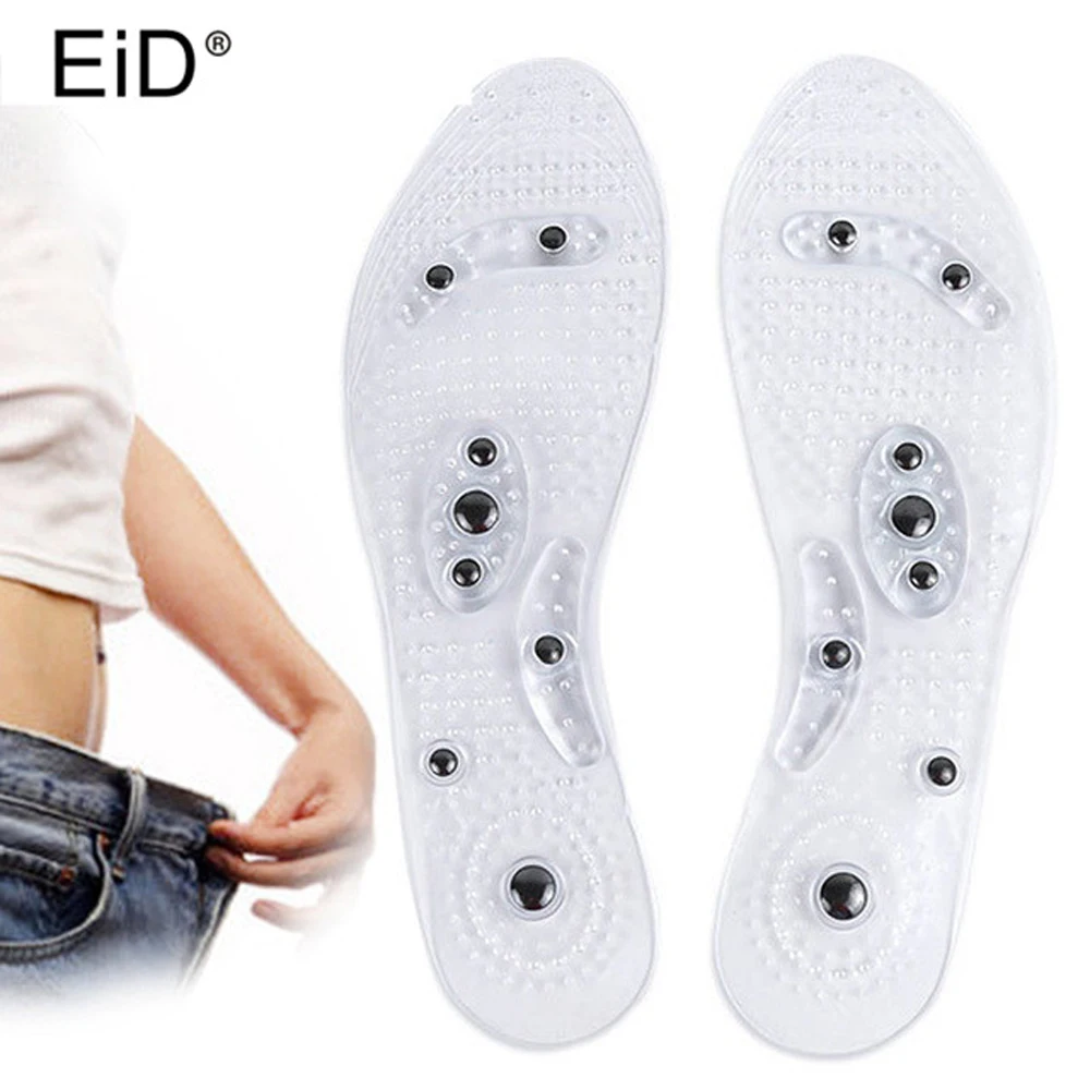 Гелевые стельки EID Shoe для магнитной терапии ног уход за здоровьем мужчин Удобные
