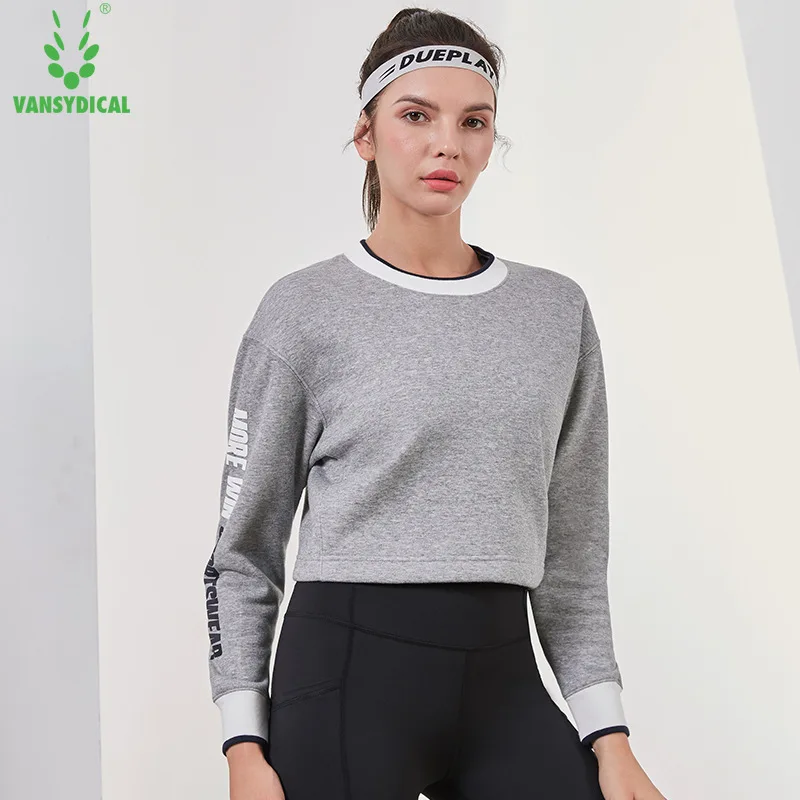 Vansydical Winter Fleece Sports Sweater Women's Long Sleeve Letters Running Gym Yoga Tops Loose Fitness Workout Pullovers
Vansydical Winter Fleece Sports Sweater Women's Long Sleeve Letters Running Gym Yoga Tops Loose Fitness Workout Pullovers