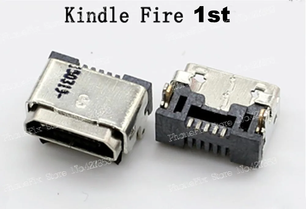10 шт./лот usb разъем для зарядки питания постоянного тока Amazon Kindle Fire 1nd 2nd Gen 7 дюймов