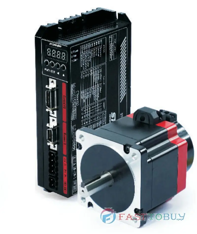 NEMA34 86 мм 9 нм комплект шагового двигателя с замкнутым циклом 2 фазы 40 ~ 70VDC 5.6A с кодером 10000 P/R 86SMB-HA + 86SDB-H
NEMA34 86 мм 9 нм комплект шагового двигателя с замкнутым циклом 2 фазы 40 ~ 70VDC 5.6A с кодером 10000 P/R 86SMB-HA + 86SDB-H