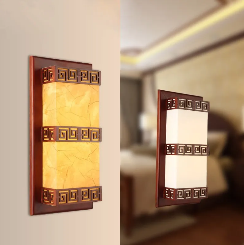 Rustic style brown wood frame wall lamps Antique white/yellow parchment E27 LED lamp for bedroom&porch&stairs&pavilion XDBD006
Rustic style brown wood frame wall lamps Antique white/yellow parchment E27 LED lamp for bedroom&porch&stairs&pavilion XDBD006
