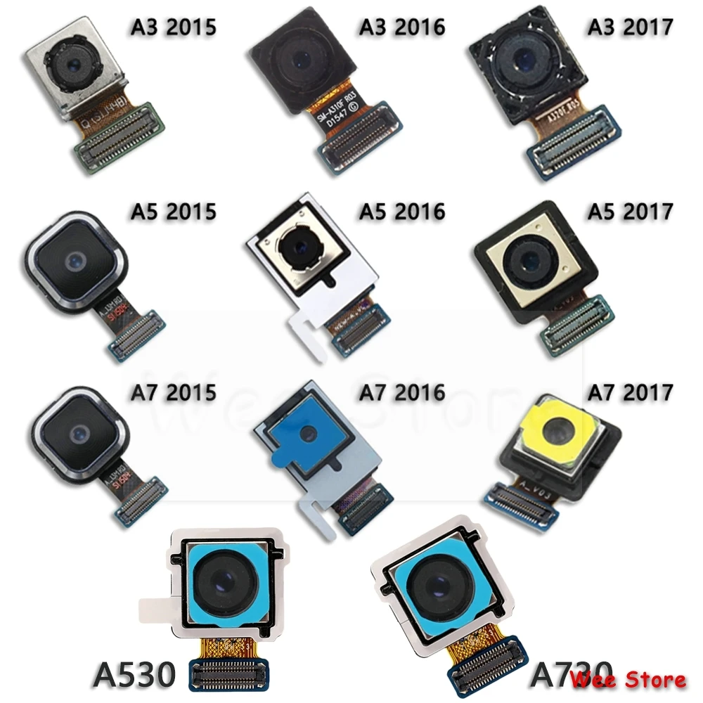 Оригинальный гибкий шлейф для задней камеры Samsung Galaxy A3 A5 A7 2015 2016 2017 2018 A530 A730|Шлейфы