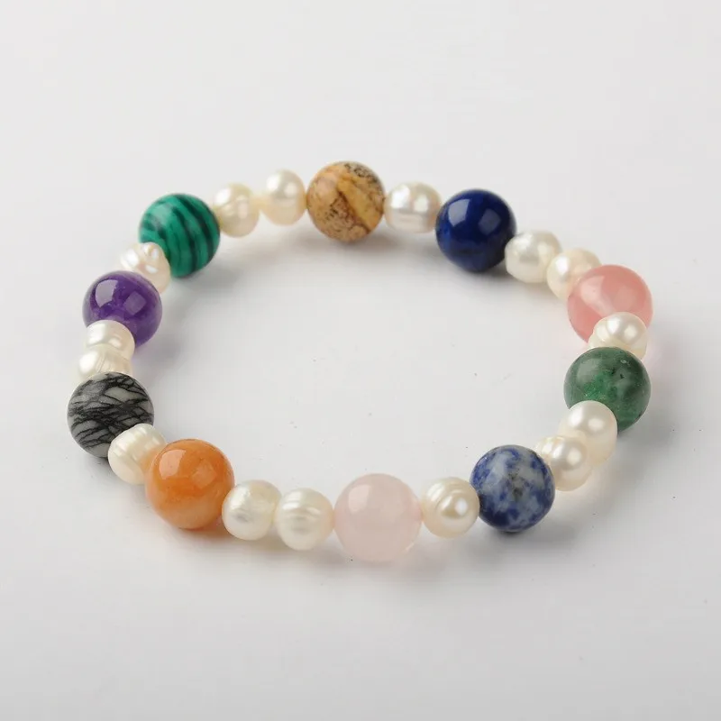 20strands Valentine's Day Gift crystal Beads Stretch Bracelets,with Grade B Pearl Beads and Elastic Fibre Wire, Colorful, 55mm
20strands Valentine's Day Gift crystal Beads Stretch Bracelets,with Grade B Pearl Beads and Elastic Fibre Wire, Colorful, 55mm