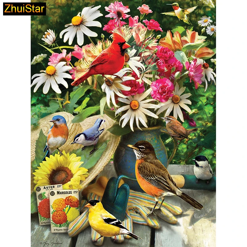 Full Square Diamond Painting rhinestone Cross Stitch "Parrot Flower Birds" 5D Diy Diamond Embroidery Diamond Mosaic Wall Decor
Full Square Diamond Painting rhinestone Cross Stitch "Parrot Flower Birds" 5D Diy Diamond Embroidery Diamond Mosaic Wall Decor