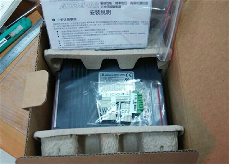 ASD-A2-4543-M Delta AC Servo Drive 3ph 400V 4.5KW 20A CANopen E-CAM with Full-Closed Control New
ASD-A2-4543-M Delta AC Servo Drive 3ph 400V 4.5KW 20A CANopen E-CAM with Full-Closed Control New