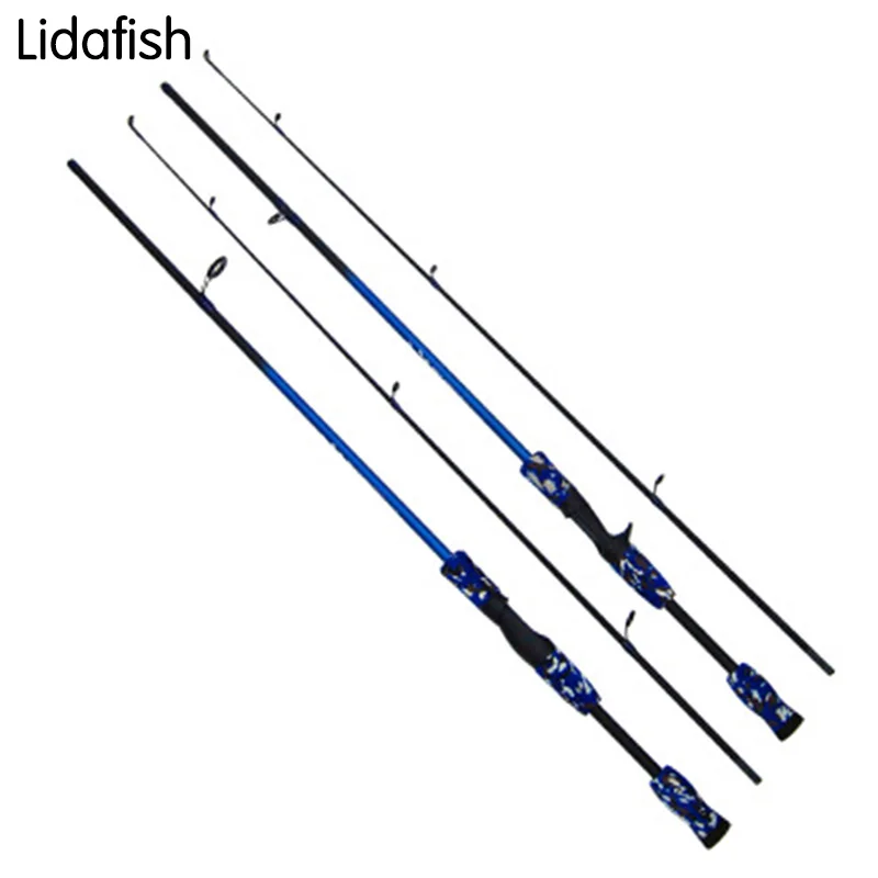 Приманка LIDAFISH Мягкая приманка для рыбалки 1 8 м 2 этапа литье/Spining Rod M Power line wt.6 15