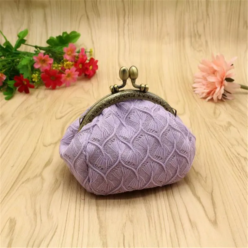 Brand new women's coin purse Lace lady change Small wallet Female money bag 2017 Gift Monederos Mujer Monedas | Багаж и сумки