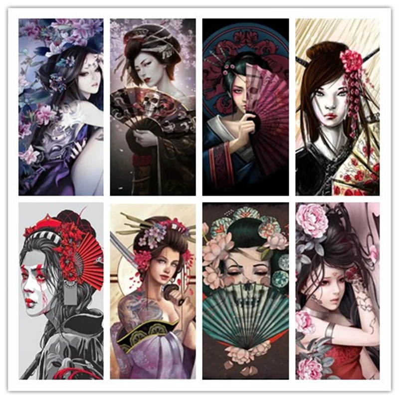DIY Diamond Embroidery Female Warrior NINJA Needlework Diy Diamond Painting Cross Stitch Pasted Painting Geisha Home DecoratioZT
DIY Diamond Embroidery Female Warrior NINJA Needlework Diy Diamond Painting Cross Stitch Pasted Painting Geisha Home DecoratioZT