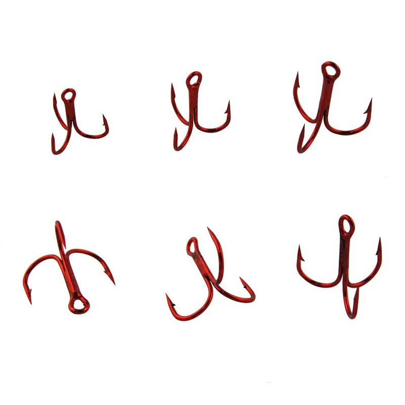 50pcs 35647 High Carbon Steel Treble Fishing Hooks Freshwater Red Round Bent Triple Hard Lure Spoon Fishhooks Size 2 4 6 8 10
50pcs 35647 High Carbon Steel Treble Fishing Hooks Freshwater Red Round Bent Triple Hard Lure Spoon Fishhooks Size 2 4 6 8 10