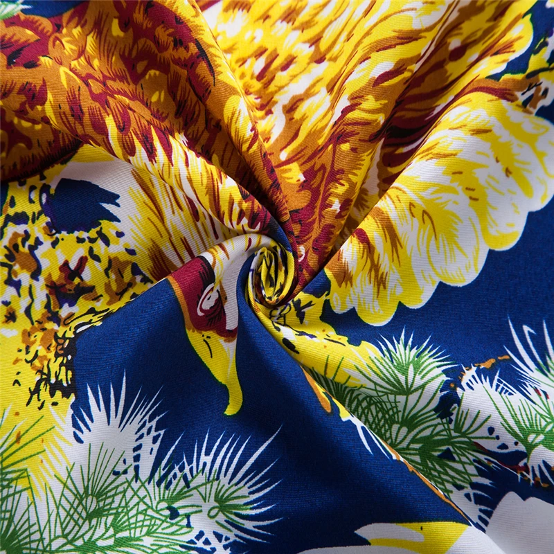 LISIBOOO 2019 Fashion Men Floral Print Shirts Summer Beach Hawaiian Short Sleeve Shirt Men Dress Shirts Chemise Homme Male Shirt
LISIBOOO 2019 Fashion Men Floral Print Shirts Summer Beach Hawaiian Short Sleeve Shirt Men Dress Shirts Chemise Homme Male Shirt