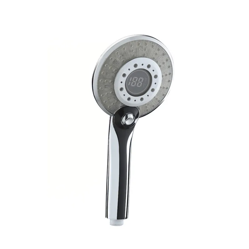 Chrome Automatic Led Shower Head 5Modes 3 LED Colors Change Temperature Display Gradual Changing Water Glow Bathroom Pressurized
Chrome Automatic Led Shower Head 5Modes 3 LED Colors Change Temperature Display Gradual Changing Water Glow Bathroom Pressurized