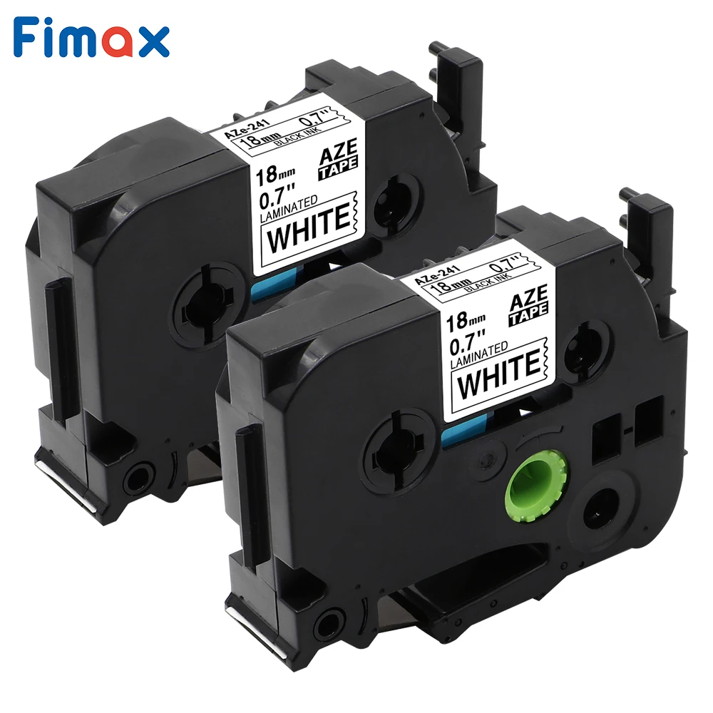 Fimax 2 Packs Compatible for Brother P-touch TZe241 Label Tape TZe-241 TZ-241 18mm Black on White for Brother P-touch Tze Label
Fimax 2 Packs Compatible for Brother P-touch TZe241 Label Tape TZe-241 TZ-241 18mm Black on White for Brother P-touch Tze Label
