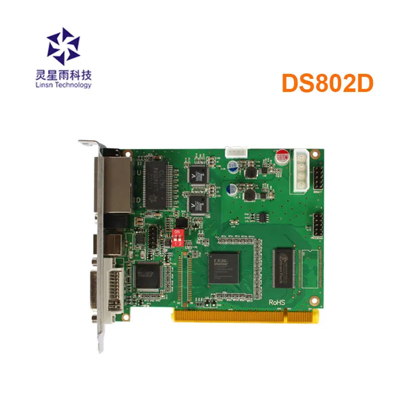 Синхронная отправляющая карта linsn ds802d, светодиодный видеоконтроллер для светодиодных настенных панелей
Синхронная отправляющая карта linsn ds802d, светодиодный видеоконтроллер для светодиодных настенных панелей