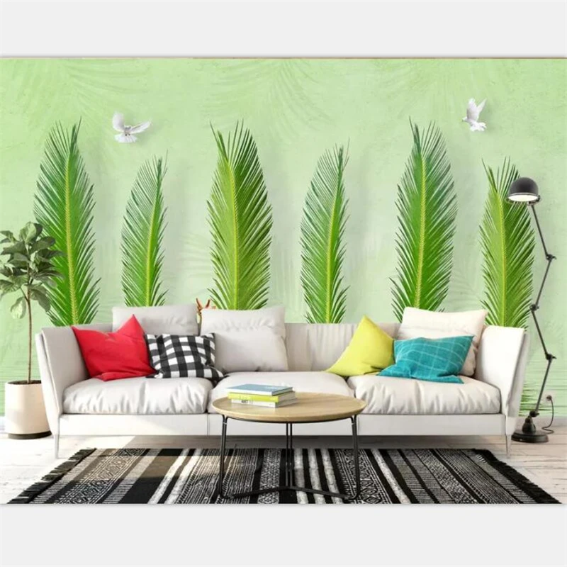 beibehang Wallpaper, this large-scale high-end modern minimalist three-dimensional leaves elk TV sofa living room bedroom wall
beibehang Wallpaper, this large-scale high-end modern minimalist three-dimensional leaves elk TV sofa living room bedroom wall