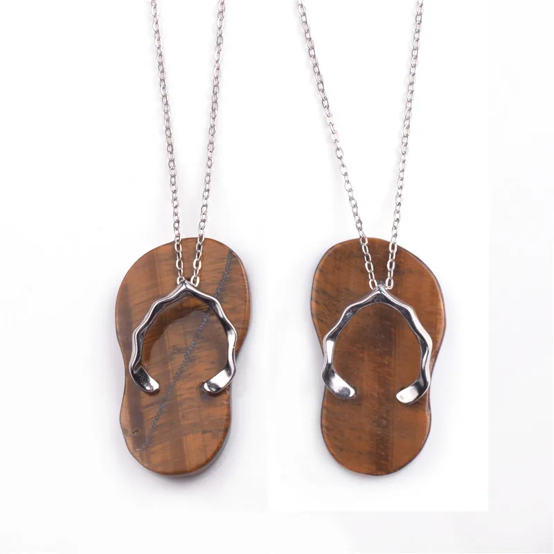 2pcs Natural Stone Shoes Necklace Nature Tiger eye Green Aventurine Opalite Quartz Crystal Necklaces charms jewelry
2pcs Natural Stone Shoes Necklace Nature Tiger eye Green Aventurine Opalite Quartz Crystal Necklaces charms jewelry