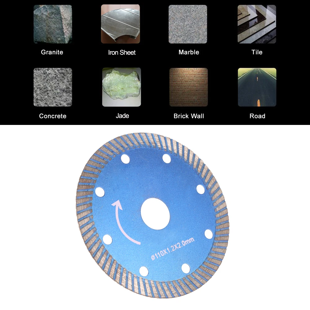 110*1.2*20mm Diamond Cutting Disc Saw Blade Continuous Turbo Rotary Tools mini Circular Saw Blades Cutting Discs Mandrel Cutoff
110*1.2*20mm Diamond Cutting Disc Saw Blade Continuous Turbo Rotary Tools mini Circular Saw Blades Cutting Discs Mandrel Cutoff