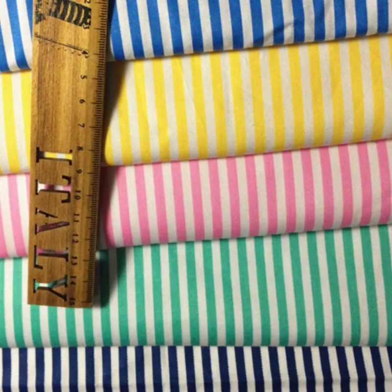 

Универсальная розовая, синяя, зеленая, желтая ткань, 100% хлопчатобумажная саржа, ручное домашнее украшение «сделай сам», ткань для квилтинга