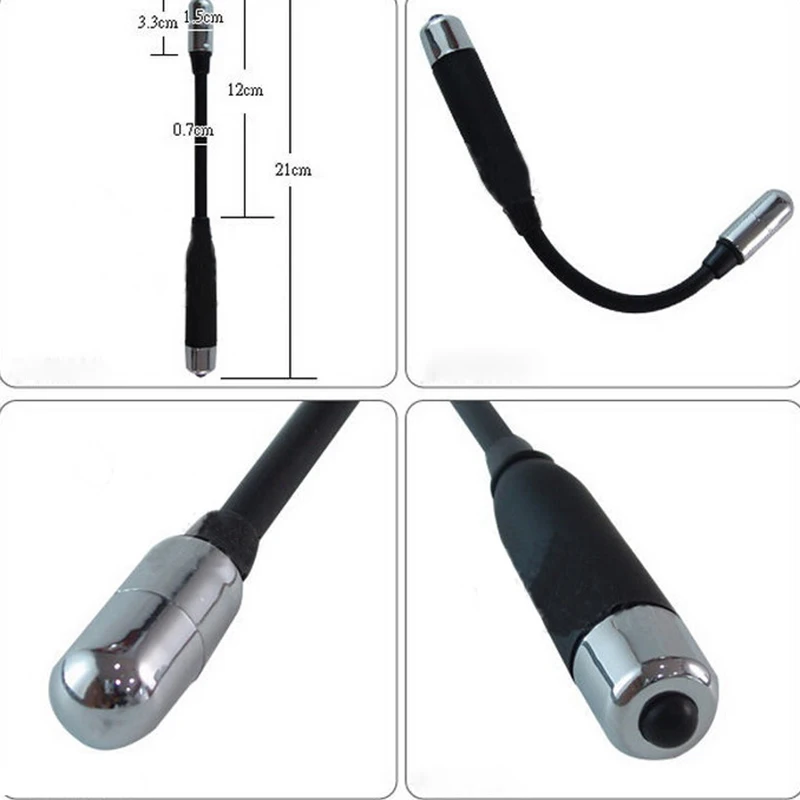 Анальный вибратор пробка массаж вагины для точки G массажер простаты гибкая