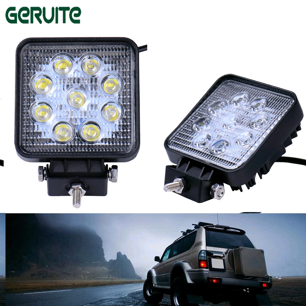 Best 10PCS/Lot 27W car led light led lamp car off road led light Flood&Spot Driving Lamp Sportlight for 12v 24v Vehicle SUV ATV
Best 10PCS/Lot 27W car led light led lamp car off road led light Flood&Spot Driving Lamp Sportlight for 12v 24v Vehicle SUV ATV