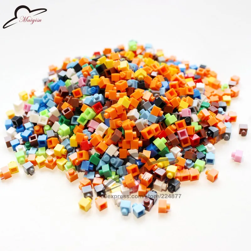 200 разноцветных мозаик DIY съемный инкрустированный кирпич игрушечные