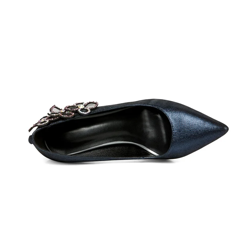 ZVQ Spring New Fashion Sexy Pointed Toe Sheepskin Woman Pumps Outside High Strange Style Shallow Woman Shoes Crystal Party Shoes
ZVQ Spring New Fashion Sexy Pointed Toe Sheepskin Woman Pumps Outside High Strange Style Shallow Woman Shoes Crystal Party Shoes