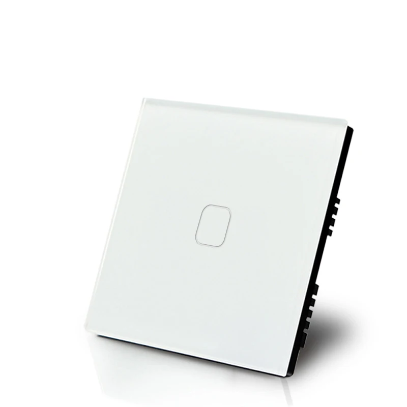 CE RoHS approval UK standard white wall touch switch 1 way 1 gang light switch Single live line connection for Fashion household
CE RoHS approval UK standard white wall touch switch 1 way 1 gang light switch Single live line connection for Fashion household